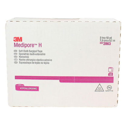 TAPE, MEDIPORE SFT CLTH 3"X10"