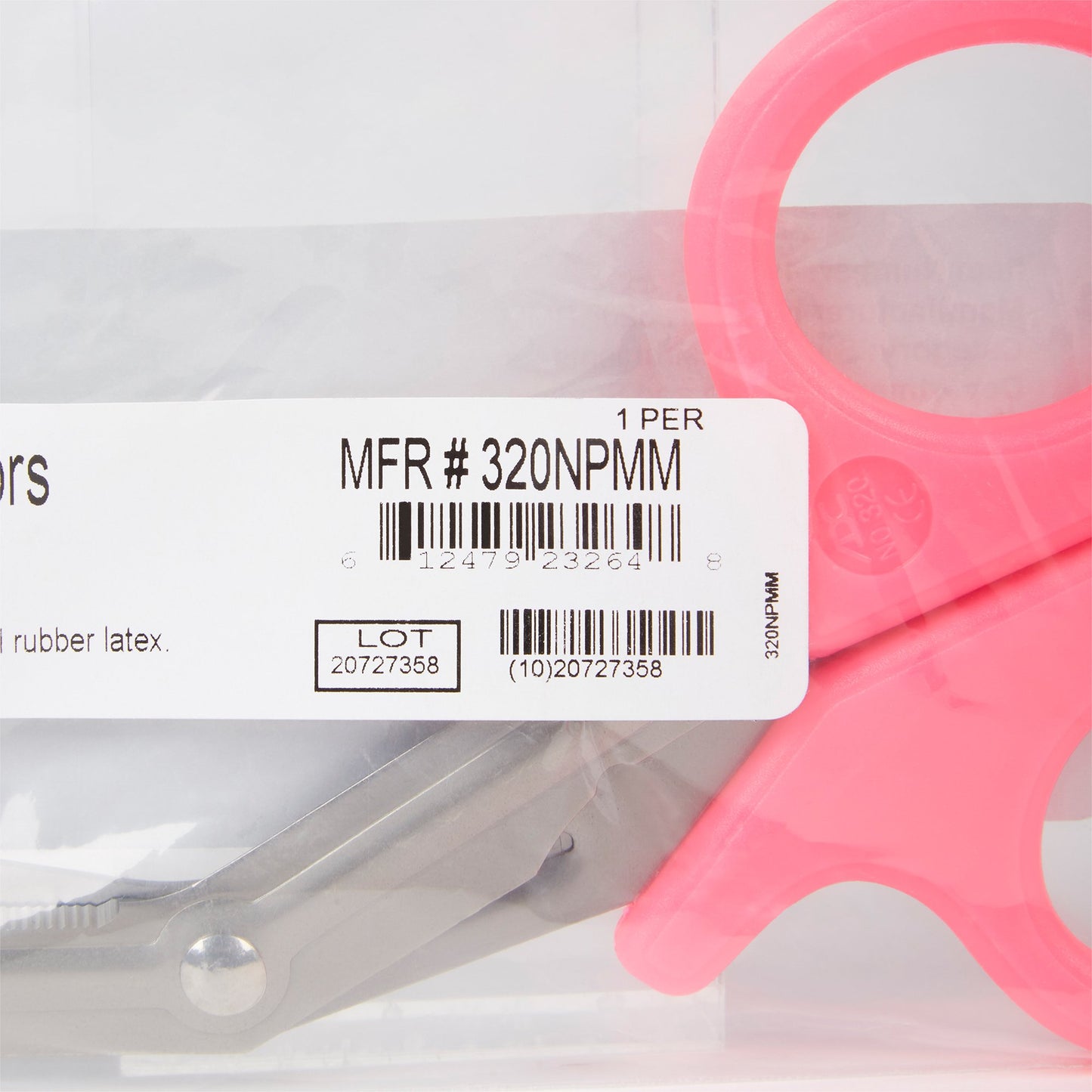 SCISSOR, PNK MEDICUT 7 1/4"