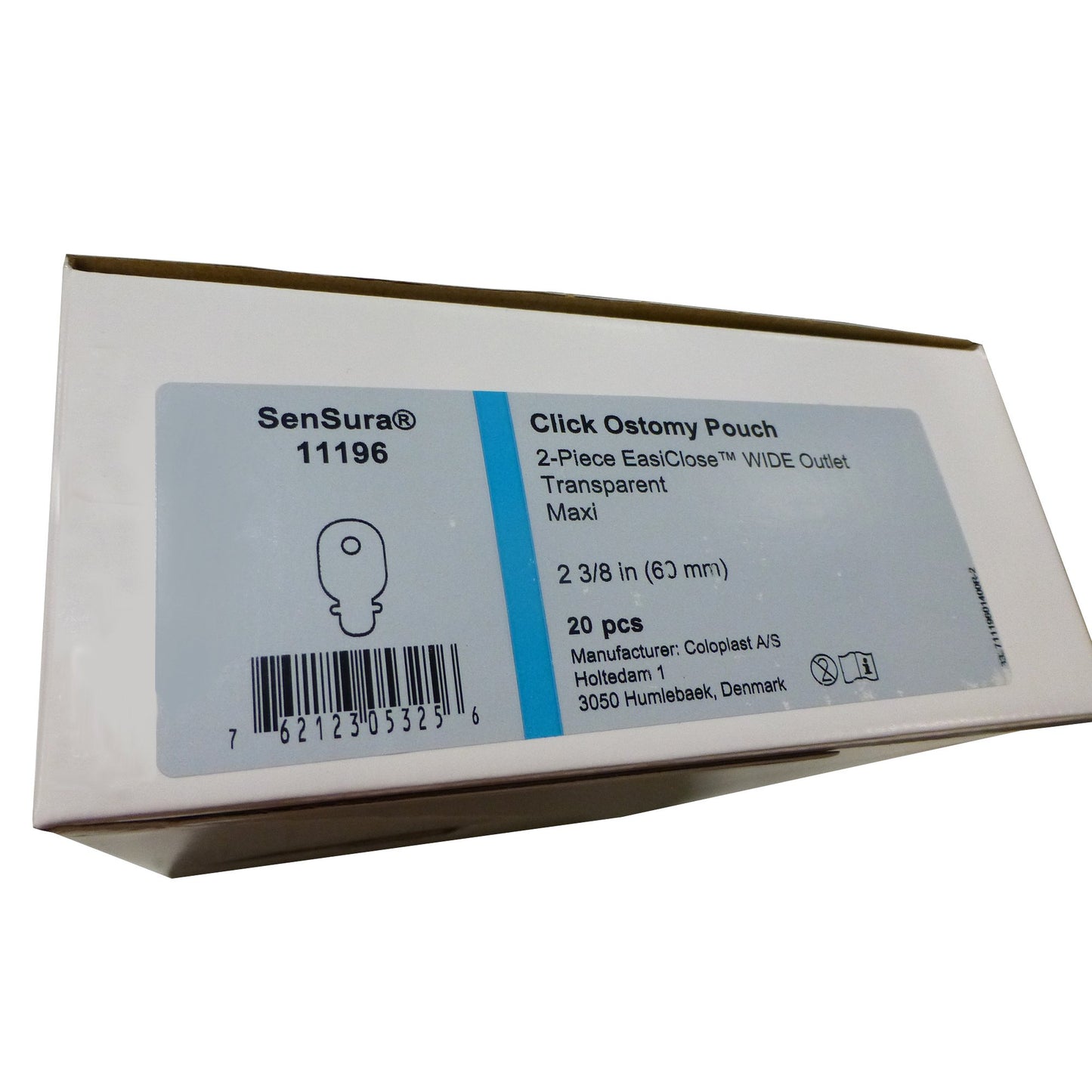 POUCH, OSTOMY DRAIN 2PC C/F 60MM