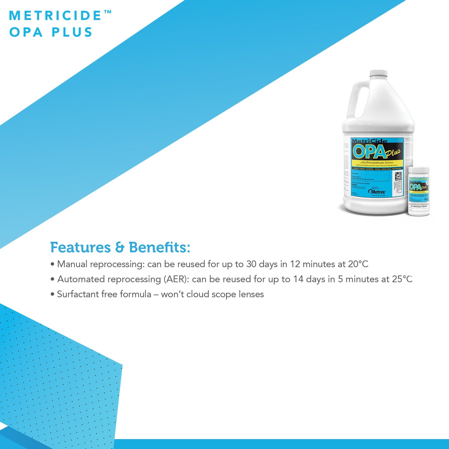 DISINFECTANT, OPA METRICIDE PLUS 30DAY