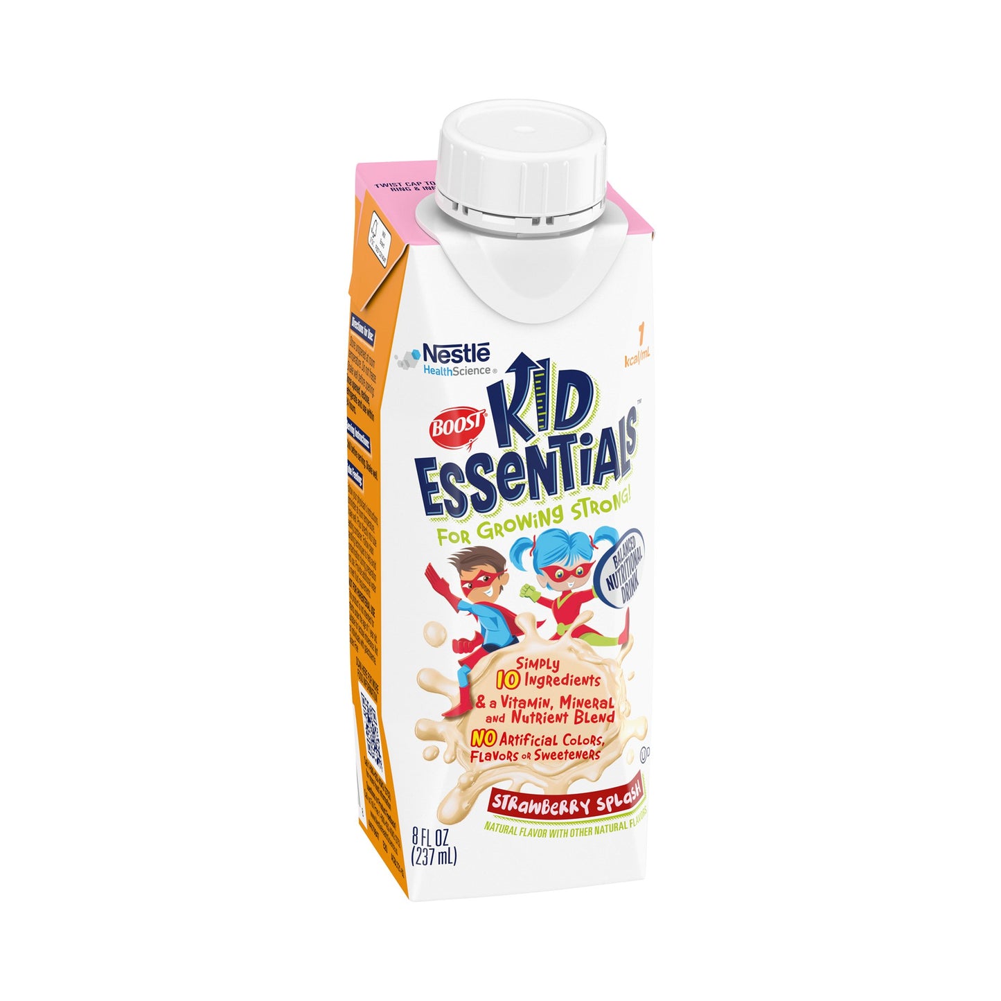 BOOST, KID ESSENTIALS STRWBRYSPLASH 8OZ