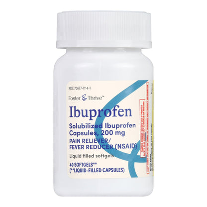 IBUPROFEN, CAP SGEL FT SM 200MG