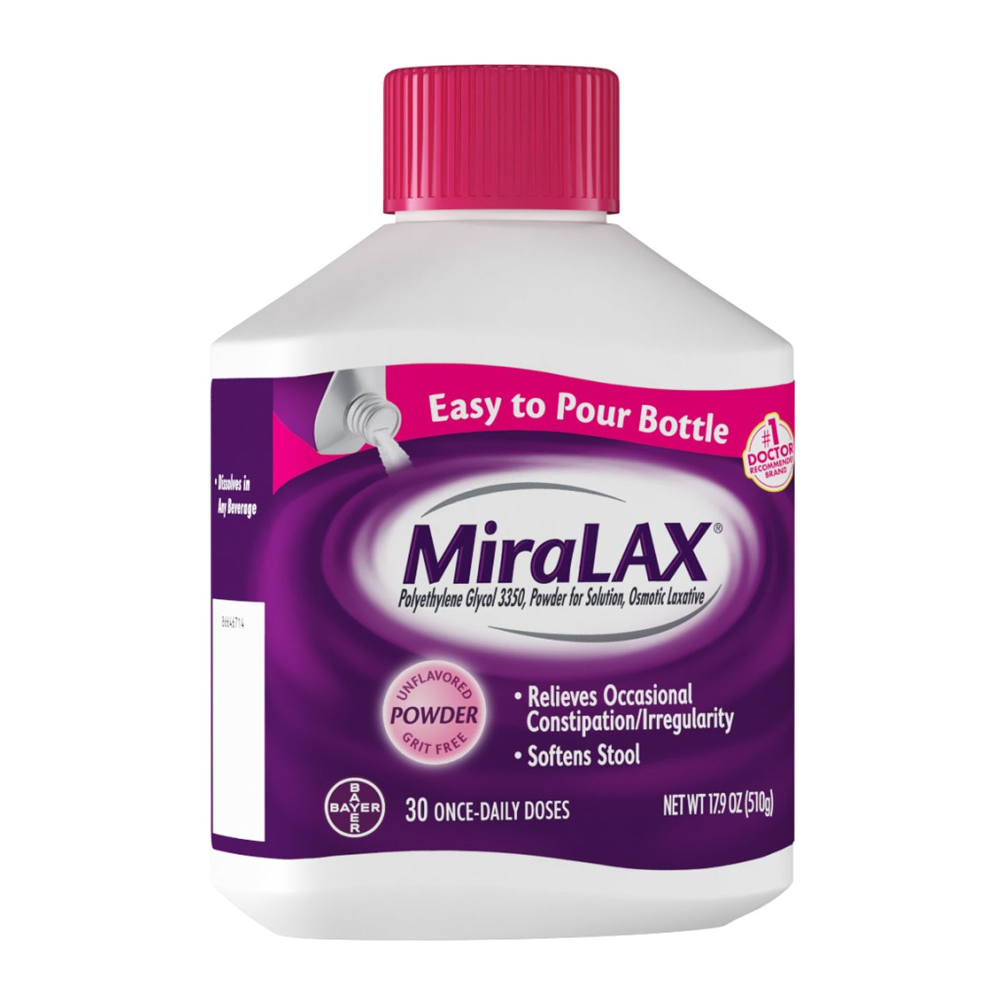 MIRALAX, PDR 17.9OZ9SCHRN