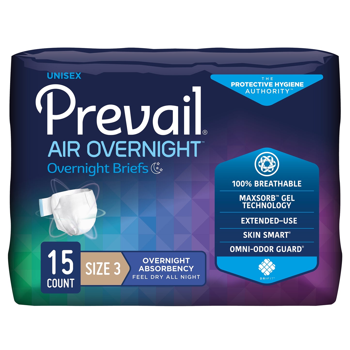 BRIEF, INCONT PREVAIL AIR SZ358"-70"