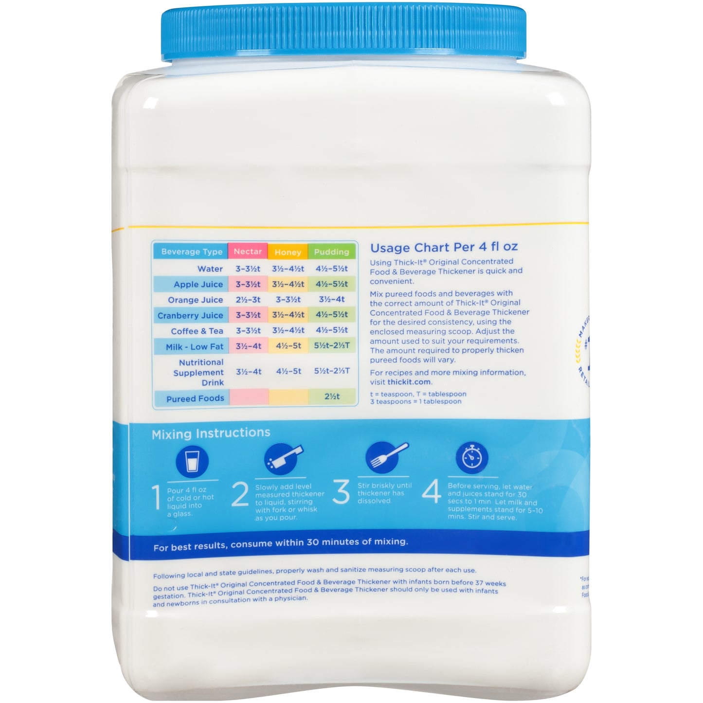 THICK IT, INSTANT FOOD THICKENER 36OZ