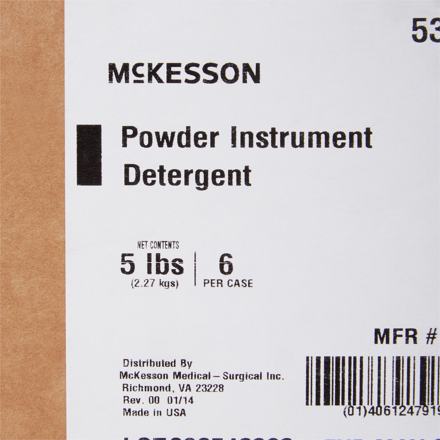 DETERGENT, INSTR PDR 5LB