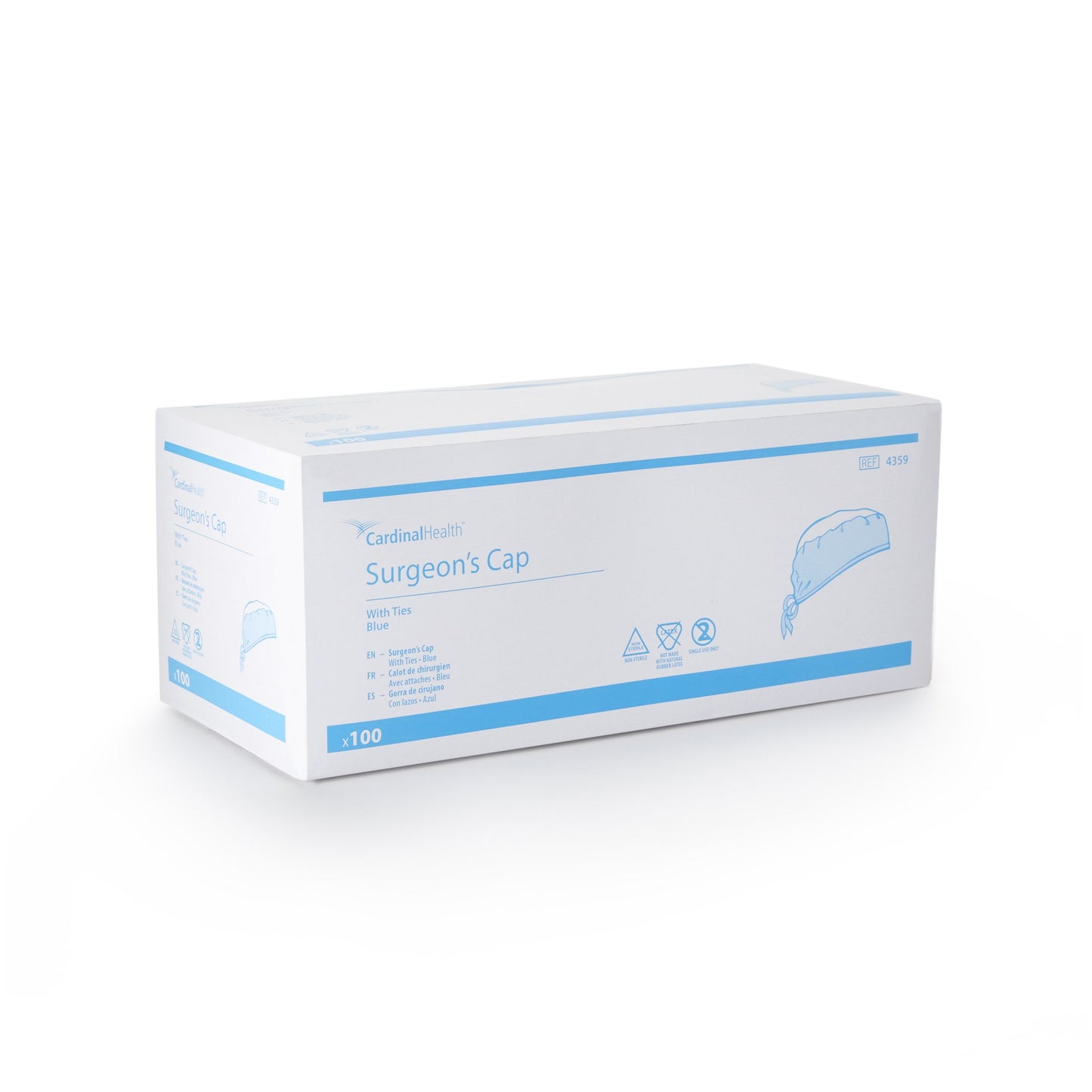 CAP, SURG TIE BLU