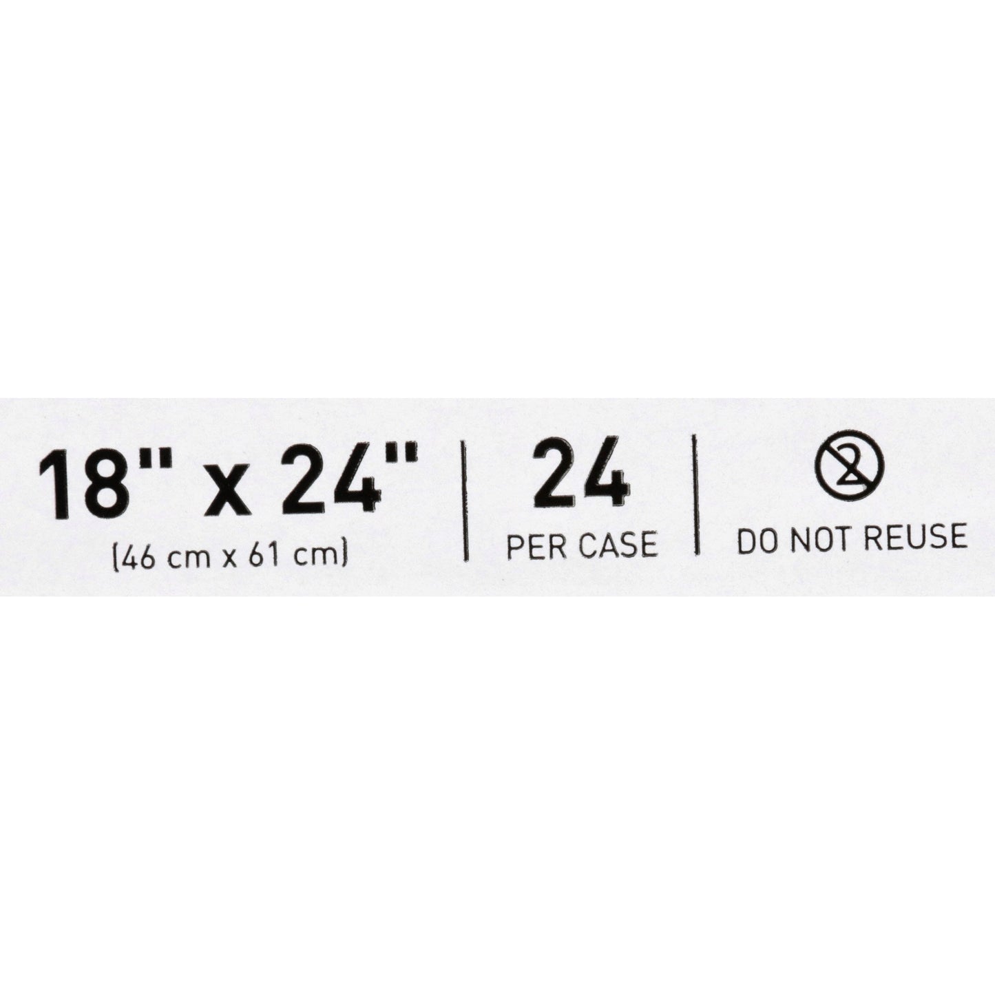 PILLOW, DISP FULL LOFT WHT 18X24"