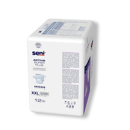UNDERWEAR, SENI ACTIVE SUPER PLUS 2XLG