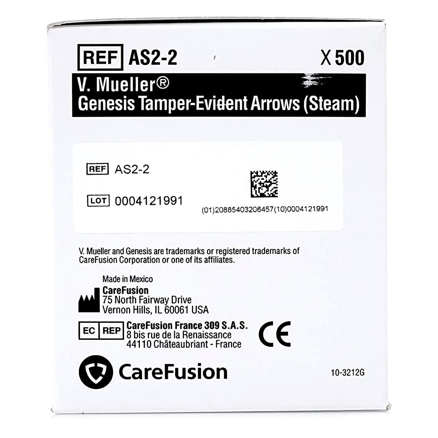 ARROW, TAMPER EVIDENT WHT