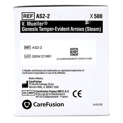 ARROW, TAMPER EVIDENT WHT