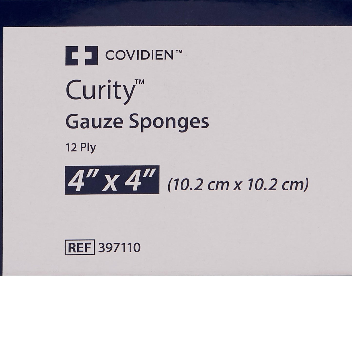 DRESSING, SPONGE GAUZE 12PLY 4X4" STR