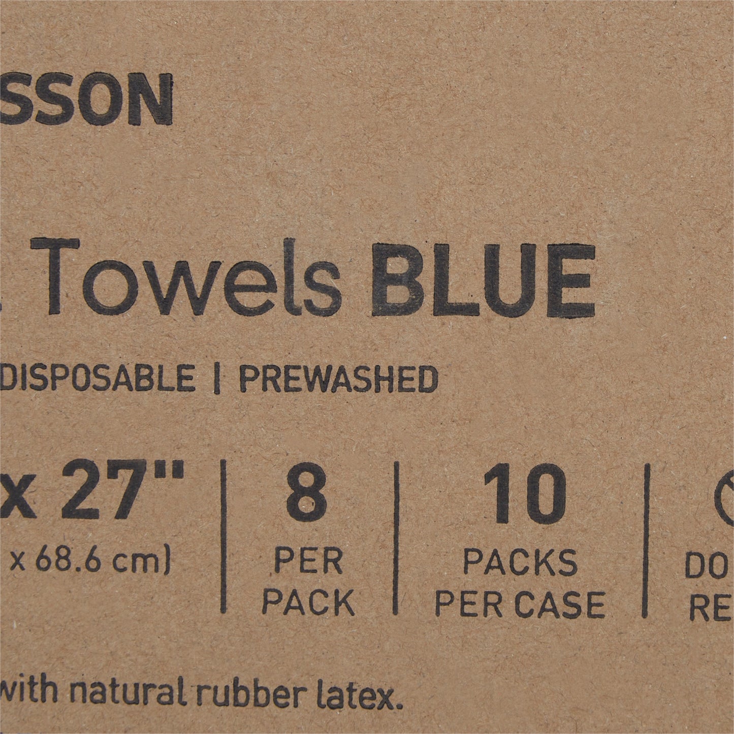 TOWEL, OR STR BLU DISP