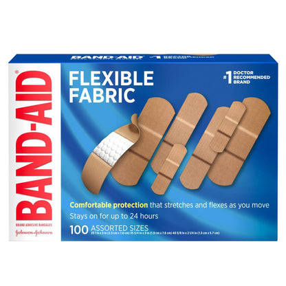 BANDAGE, ADH BAND-AID FLEXIBLEFABRIC