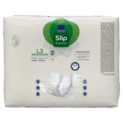 BRIEF, INCONT ABENA SLIP PREMADLT L3 LG