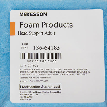 HEADREST, FOAM ADLT