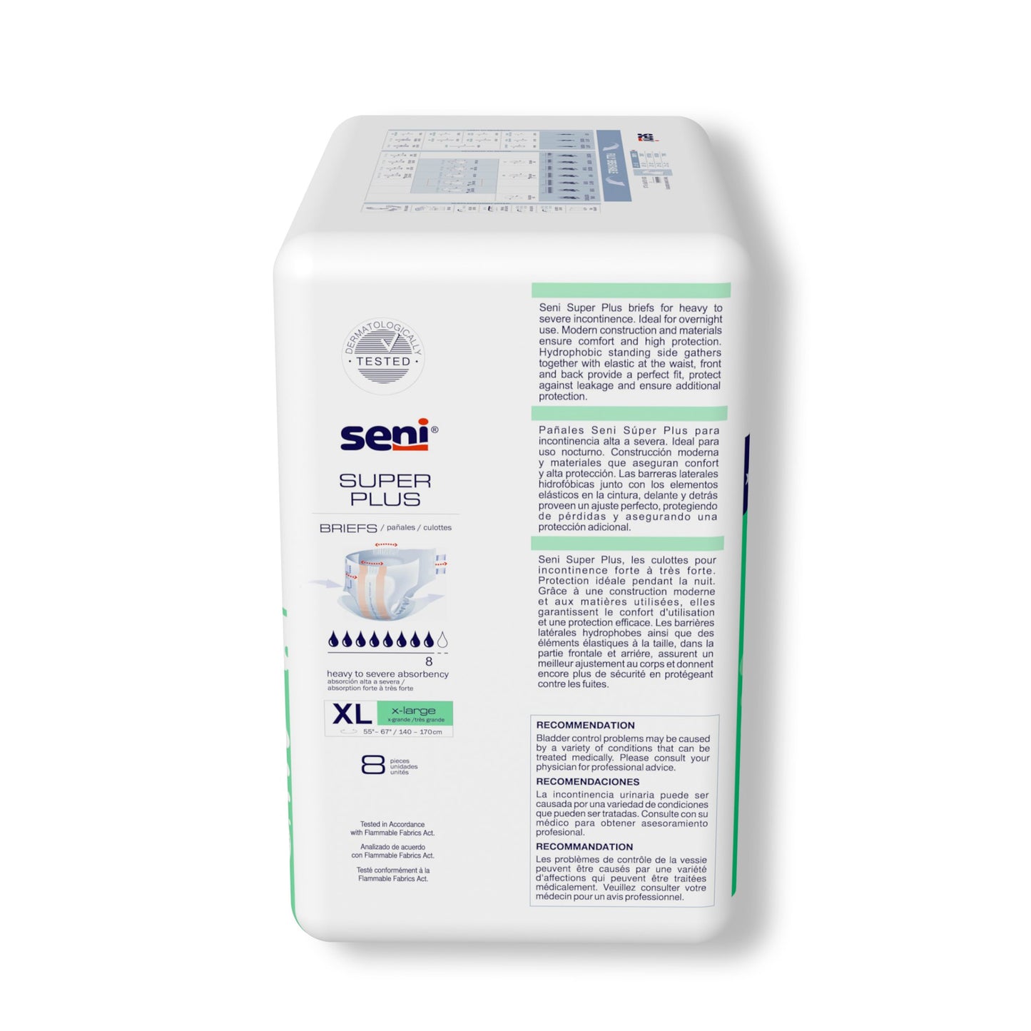 BRIEF, INCONT SENI SUPER PLUSXLG 55"-67"