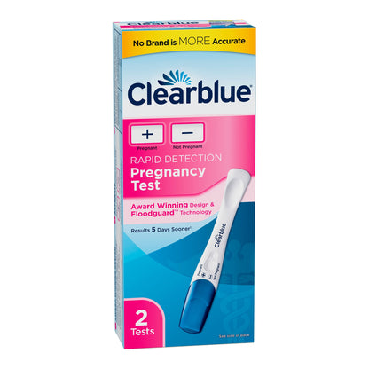 PREGNANCY TEST, CLEARBLUE RAPID DETECTION