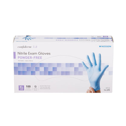 GLOVE, EXAM NTRL XL N/S 3.8
