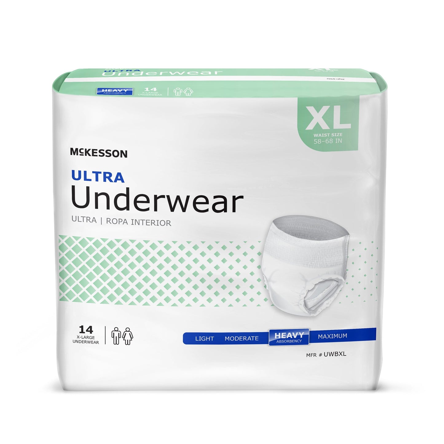 UNDERWEAR, ULTRA XLG 58-68