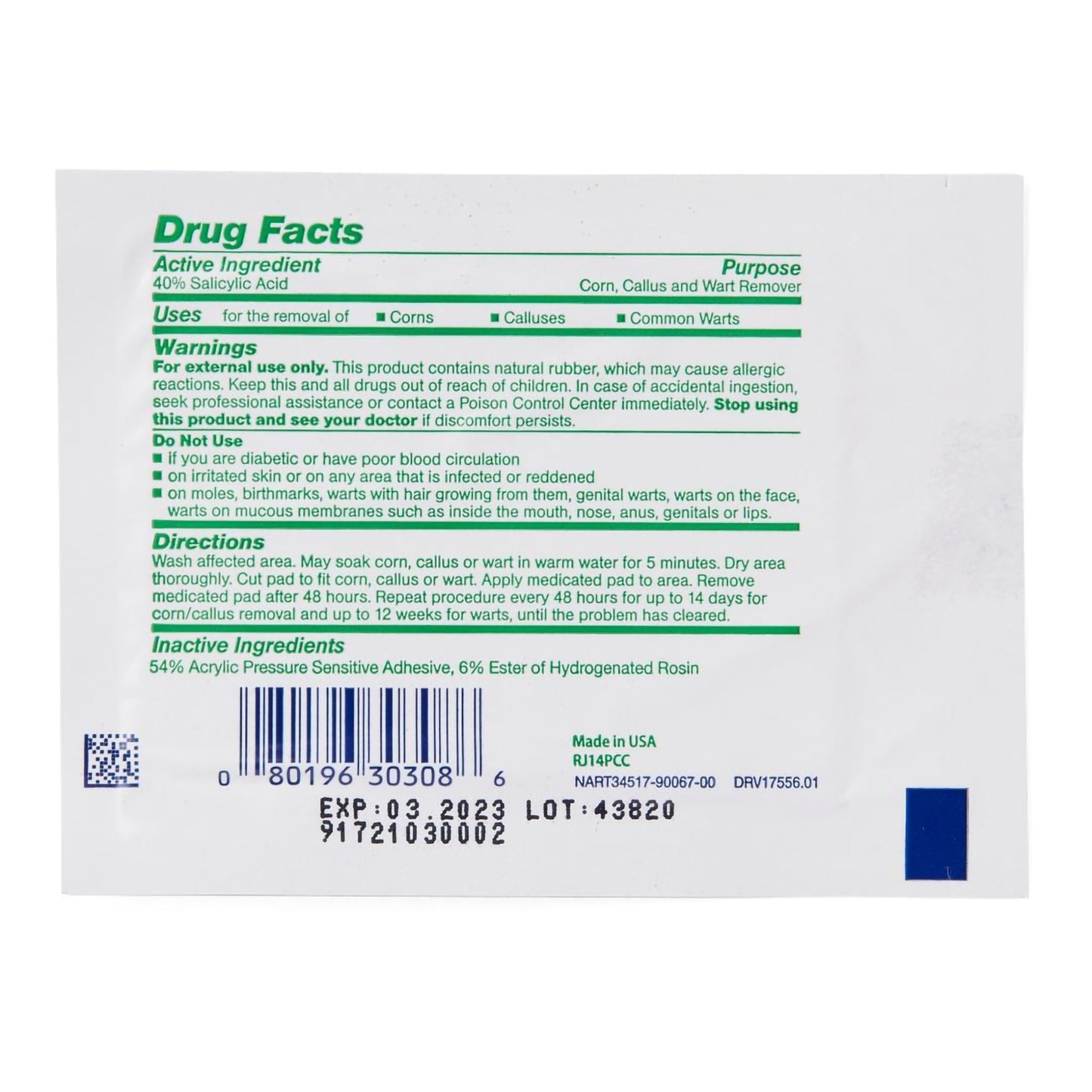 MEDIPLAST 40% 2X3 25/BX1945831