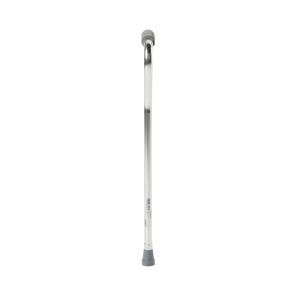 CANE, OFFSET ALUM SILVER