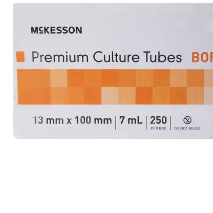 TUBE, TEST GLASS DISP 13X100 7ML