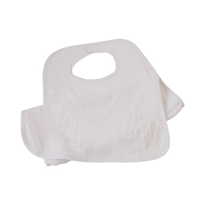 BIB, ADLT TERRY CLOTH VELCRO CLOSE 18X34