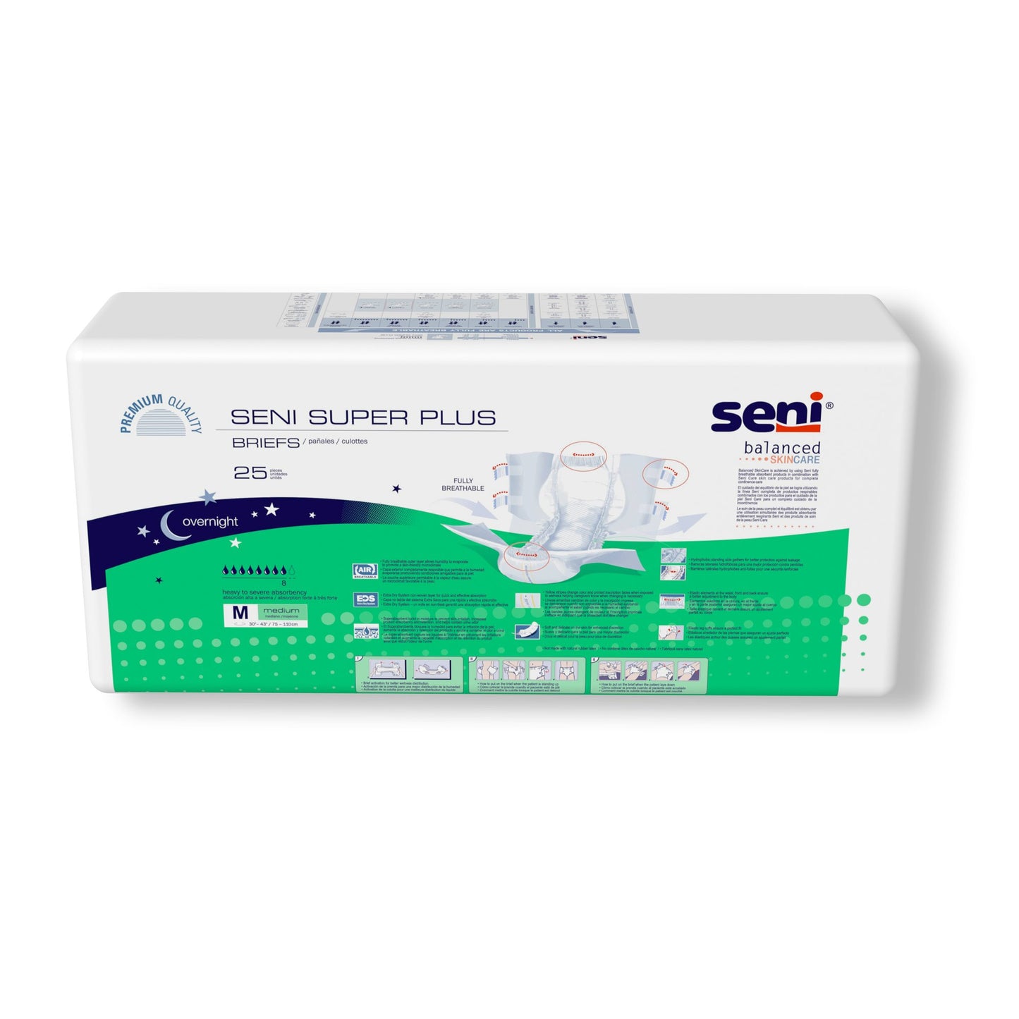 BRIEF, INCONT SENI SUPER PLUSMED 30"-43"