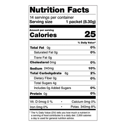 SUPPLEMENT, ELECTROLYTE MIX GINGER TURMERIC