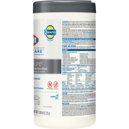 WIPE, DISINFECTANT VERSASURE ALOCHOL FREE