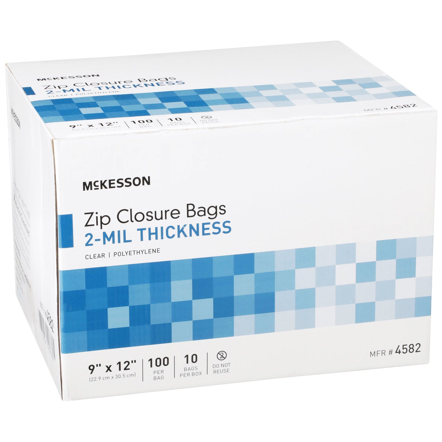 BAG, ZIP LOCK 9X12