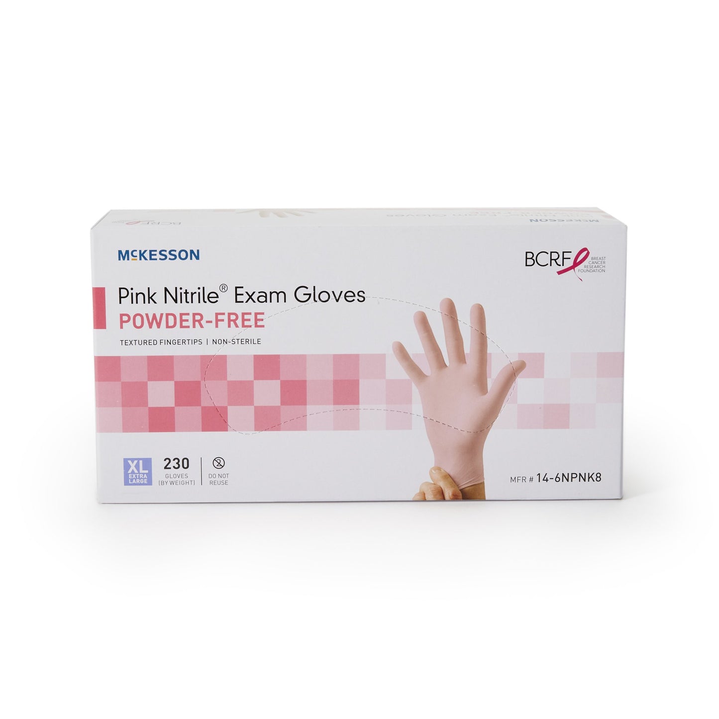 GLOVE, EXAM NTRL XL N/S PNK 3.0
