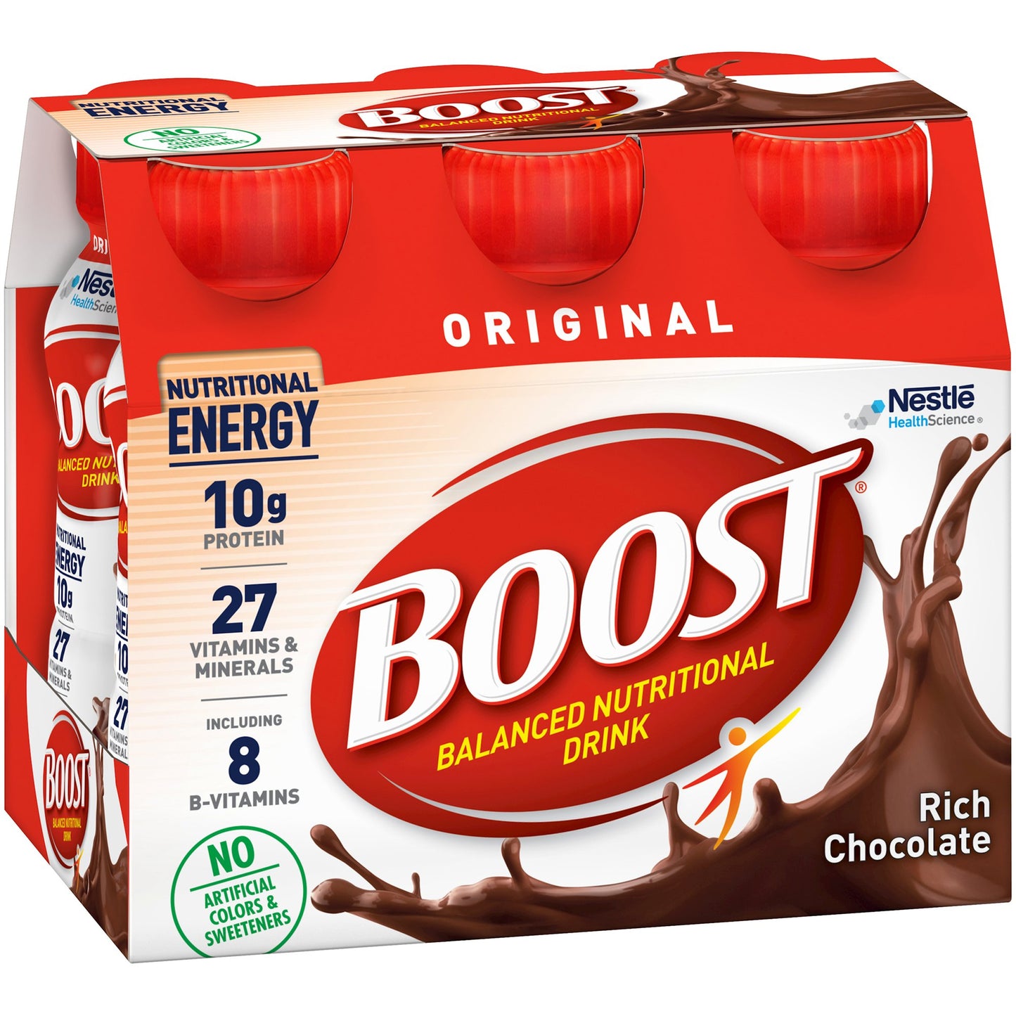 BOOST, ORIGINAL CHOCOLATE CLEAN 8OZ