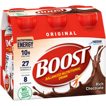 BOOST, ORIGINAL CHOCOLATE CLEAN 8OZ