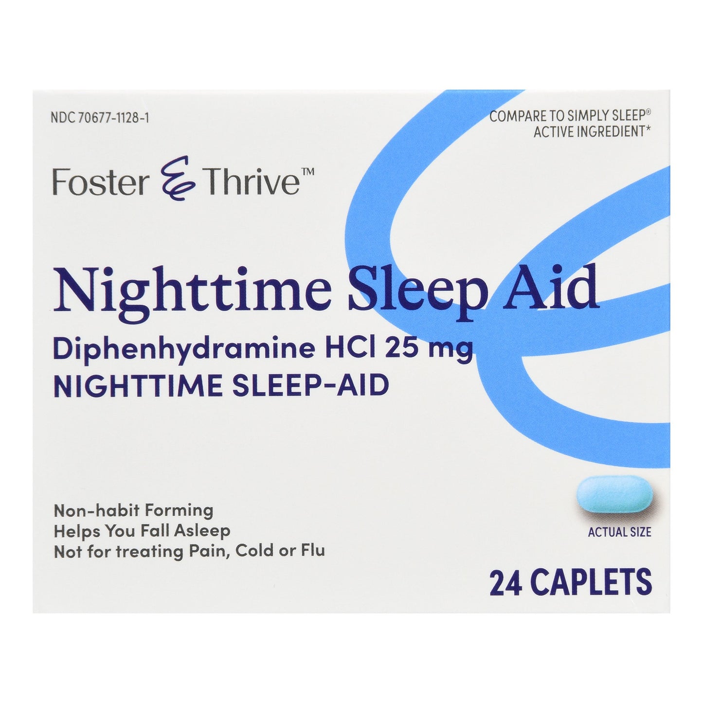 SLEEP AID, CAP FT SM NIGHT TIME 25MG
