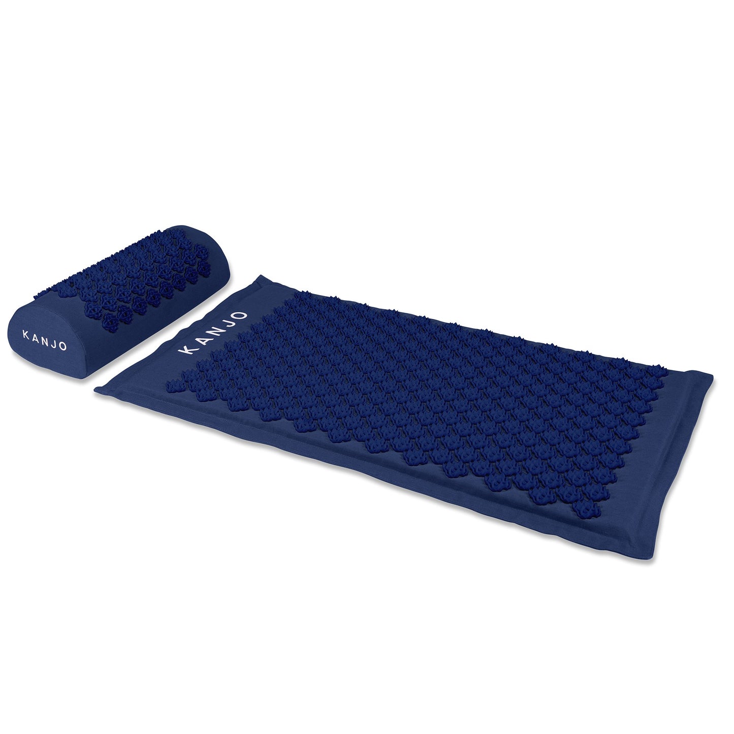 MAT SET, MAT/PILLOW ACUPRESSURE MEMORY FM NAVY