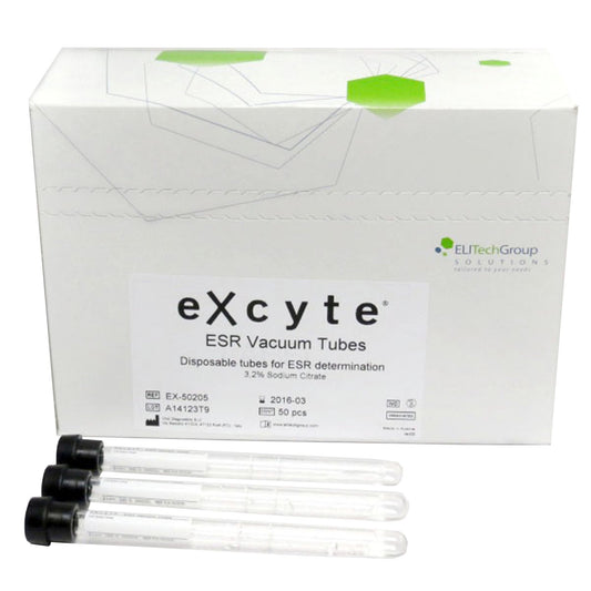 TUBE, BLD COL SODCIT BLK 1ML GLS EXCYTE ESR
