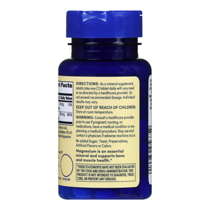 MAGNESIUM, TAB FT SM 250MG