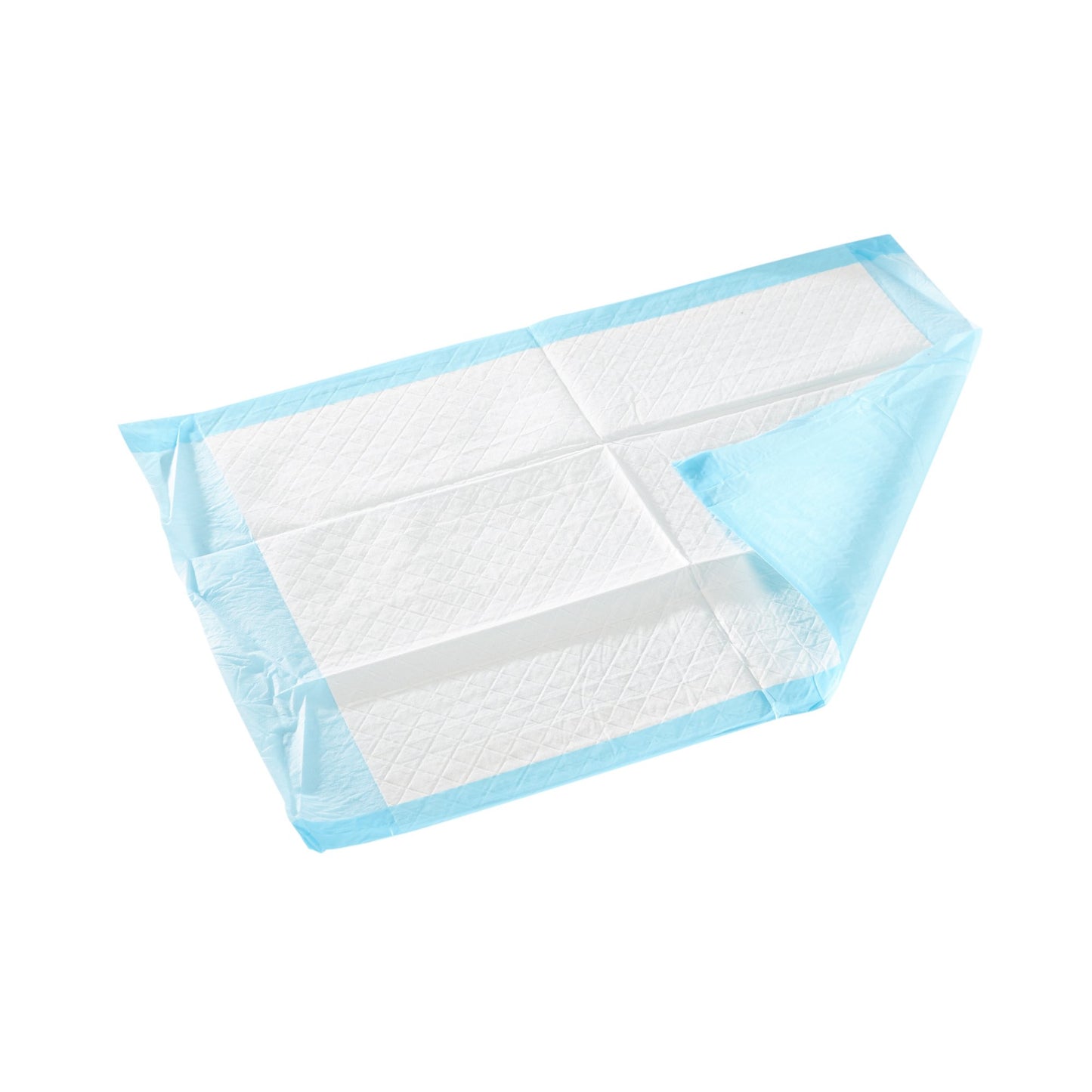 UNDERPAD, 3PLY TISSUE BLU 17X24