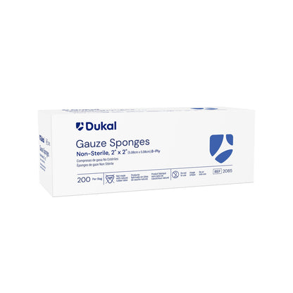 SPONGE, GAUZE 2"X2" 8PLY N/S