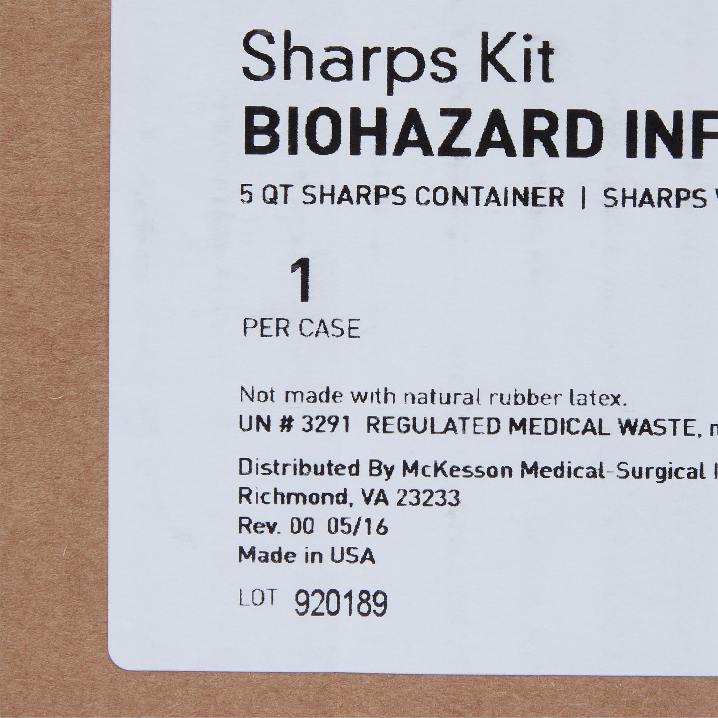 CABINET, SHARPS W/GLOVE HOLDERMGM128