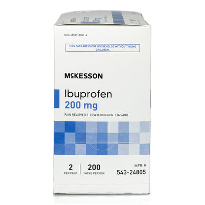 IBUPROFEN, TAB 200MG UD 200X2X 12BX/CS)