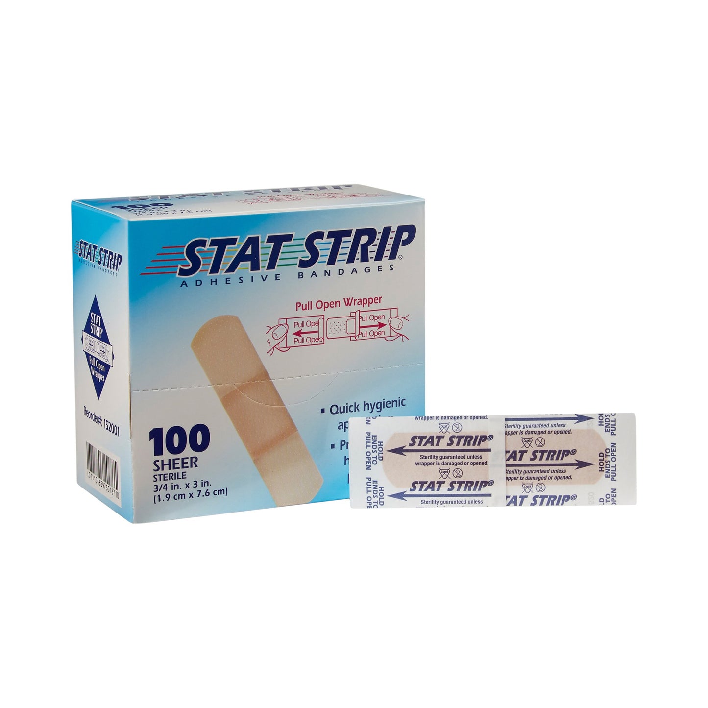 BANDAGE, ADHSV ZIP STRIP