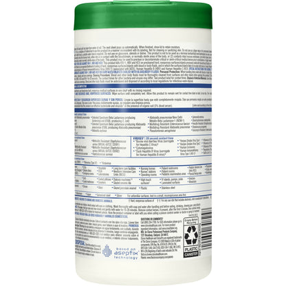 WIPE, WET HYDROGENPEROXIDE 6.75X5.75
