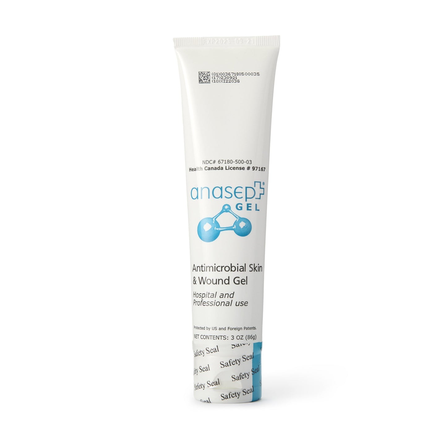 GEL, WOUND&SKIN ANASEPT ANTIMDEBRID&DEO 3OZ ANACAP