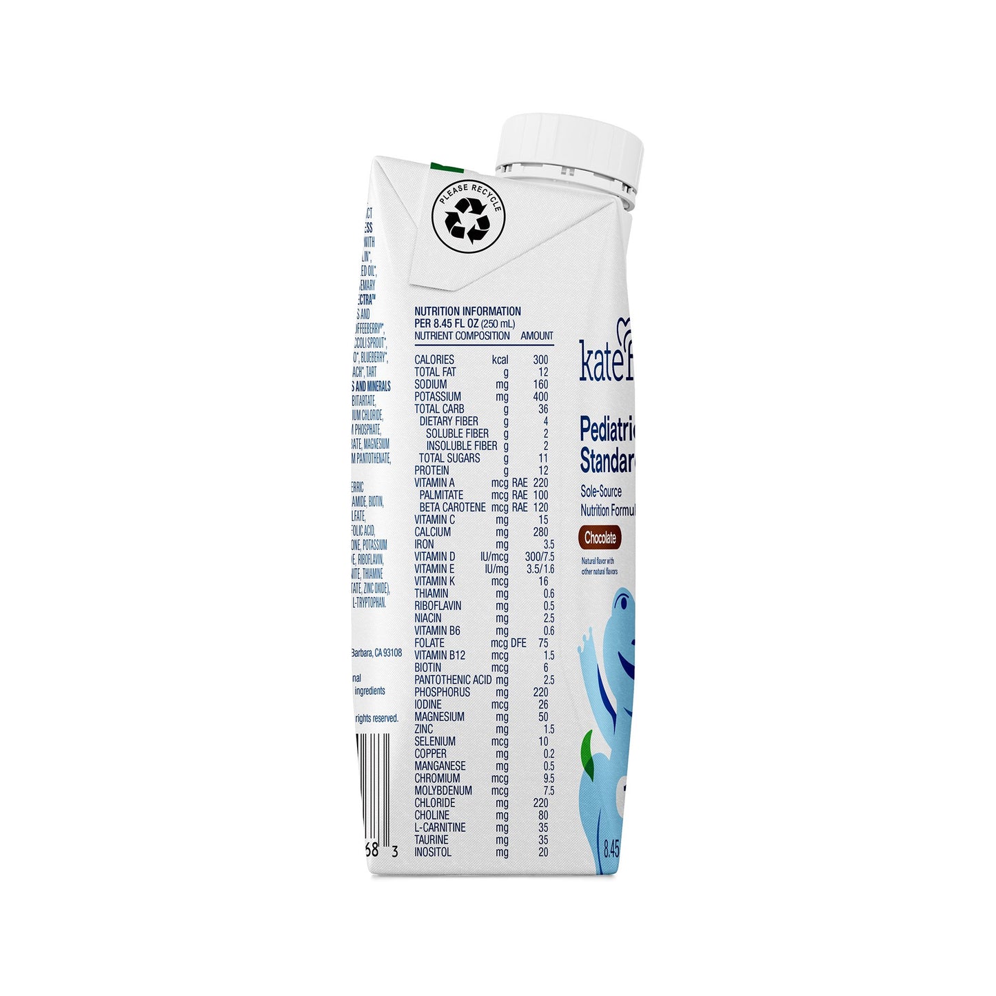 SUPPLEMENT, PEDIATRIC STANDARD1.2 CHOC 8.45 FL OZ