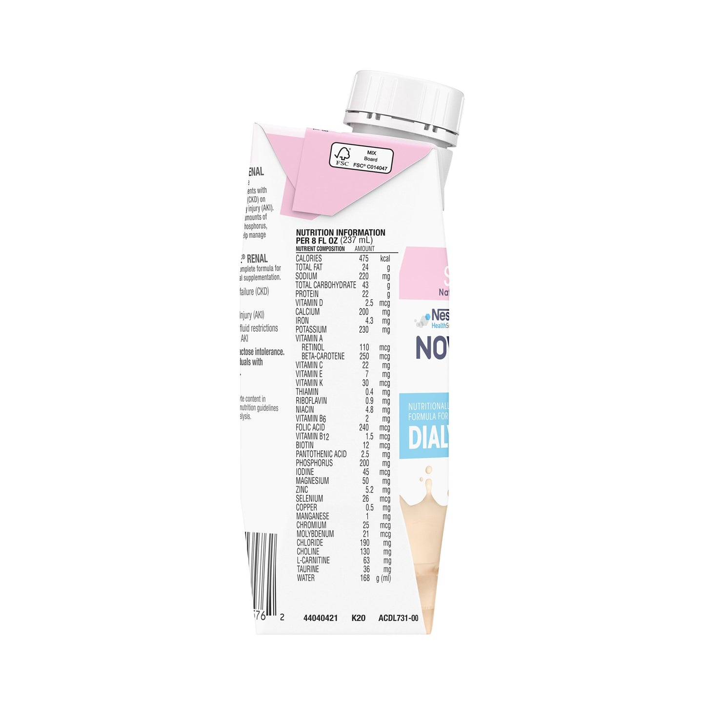 NOVASOURCE RENAL, STRWBRY 8OZ