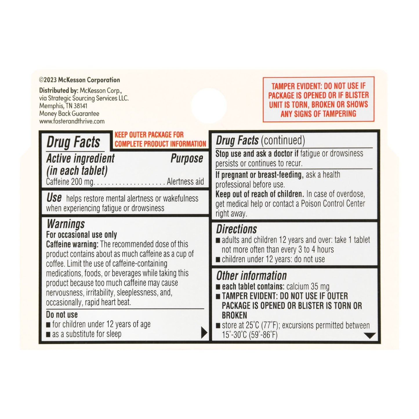 STAY AWAKE, TAB FT SM 200MG