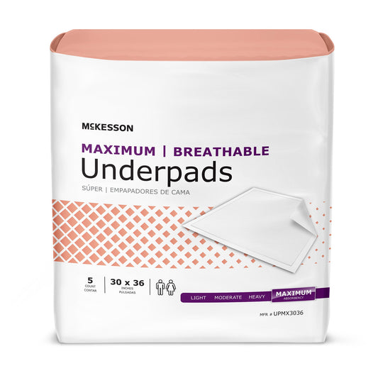 UNDERPAD, MAX ABSRB 30"X36"